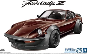 Kit Aoshima 1/24 The Model Car (30) Nissan S30 Fairlady Z Aero Custom Datsun 240ZG - Imagen 1 de 6
