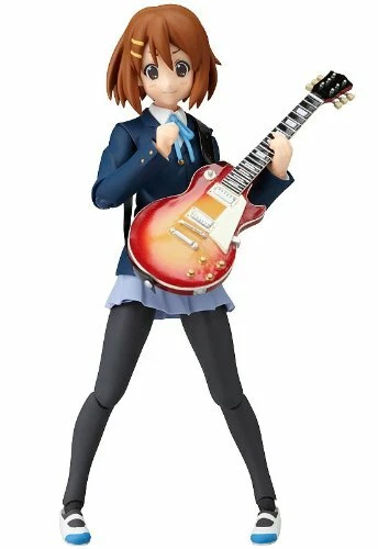 Max Factory K-ON: Yui Hirasawa Figma Action Figure - Image 1 of 1