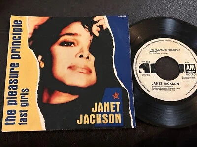 JANET JACKSON The Pleasure Principle 1986 MEXICO 7" PROMO 45 Hip Hop - Image 1 of 4