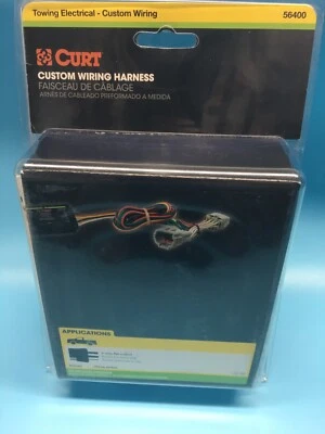 Arnés de cableado personalizado CURT 56400, salida plana de 4 vías para Nissan Versa selecto Foto 1 de 4