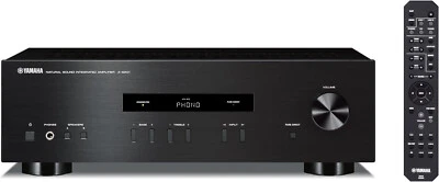 Yamaha A-S201 Black Amplificatore Integrato 140W Telecomando Pure Direct - Immagine 1 di 3