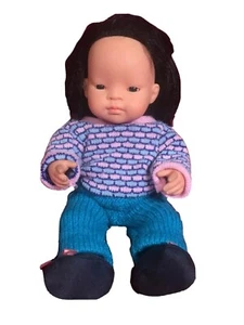 MINILAND ASIAN BABY DOLL WITH CLOTHES 38 CM - Picture 1 of 6