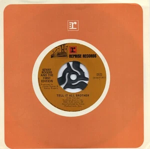 Kenny Rogers & The First Edition - Tell It All Brother (7" Single 1970) EX - Picture 1 of 2