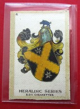 GODFREY PHILLIPS  BDV VERY COLLECTABLE 1924 ANTIQUE  HERALDIC SERIES SILK  No 6