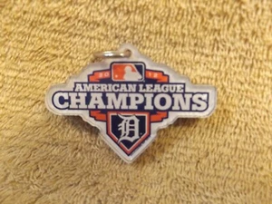 AMERICAN LEAGUE CHAMPIONS 2012 Detroit Tigers Premium Acrylic Key Ring in Pkg - Picture 1 of 5