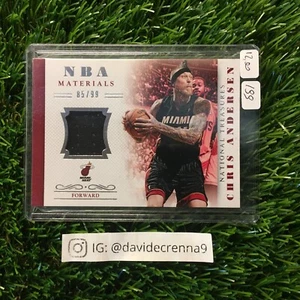 Chris Andersen 2013-14 Panini National Treasures #31 Jersey Patch - 85/99 - Picture 1 of 3