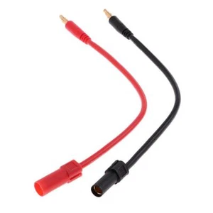 Pair XT150 / XT-150 Male&Female Plug to 4.0mm Banana Male Connector Cable 6" - Picture 1 of 3