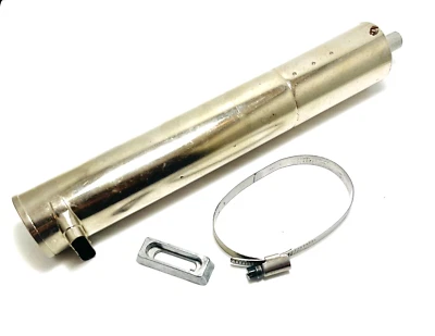 Schluter S0924 Stainless Silencer Nitro Pipe Scout Magic for Webra 61 Engines - Image 1 of 4