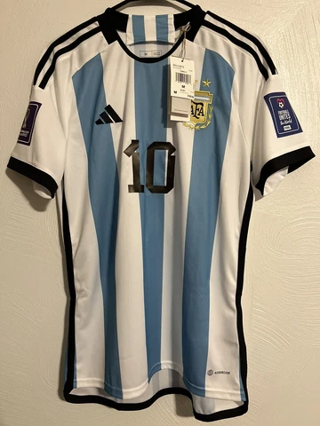 Adidas Argentina Messi 2022 Home Jersey / Shirt - (Size M) Cover