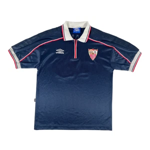 SEVILLA FC 1999/01 UMBRO Third Football Shirt M Mens Vintage Soccer Jersey - Picture 1 of 9