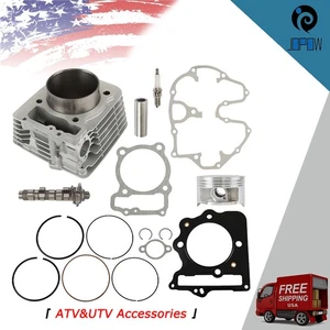 For Honda TRX400EX 1999-2008 Cylinder Piston Gasket Top End Rebuild Kit Camshaft - Picture 1 of 16