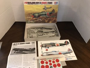 Tamiya Nakajima K184-IA Hayate (Frank) 1:48 Open Box COMPLETE - Picture 1 of 3