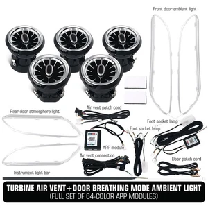 APP de luz ambiental de ventilación de aire LED para Mercedes Benz W117 CLA180 CLA200 CLA250 CLA45 - Imagen 1 de 15