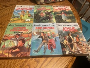Great Illustrated Classics Lot of 8 Hardcover Books - Picture 1 of 4