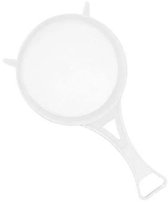 Chef Aid 15cm White Nylon Mesh Strainer Sieve Kitchen Tool for Baking & Prep - Image 1 of 4