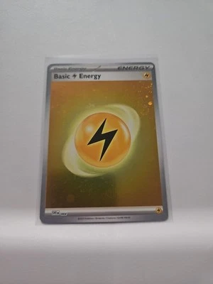 Basic Lightning Energy (Cosmos Holo) 004 Sv01: Scarlet & Violet Base Set Holo - Image 1 of 2