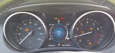 XE 2017-2018 OE velocímetro calibre clúster 52 k millas Jaguar Foto 1 de 4