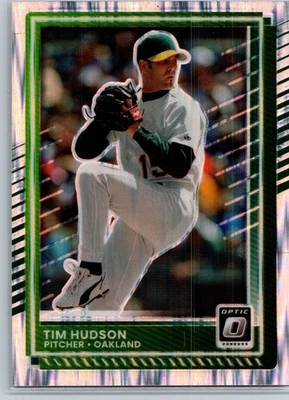 TIM HUDSON 2025 Donruss #20 Shock Prizm SP Oakland A's Foto 1 de 2