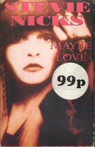 Stevie Nicks Maybe Love cassette UK Emi 1994 cassette single in card outer slip - Picture 1 of 4
