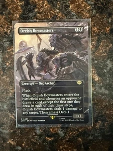 Orcish Bowmasters (Borderless) Universes Beyond: the Lord of the Rings MTG (LOOK - Picture 1 of 4