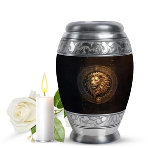 Zodiac Adult Cremation Urns For Human Ashes, Urn Ashes Mother, 10 Inch - Picture 1 of 4