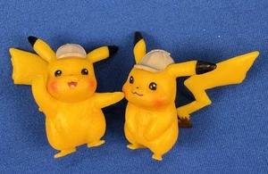 lot of 2 Pokemon Detective Pikachu Figure WCT 2019 Wicked Cool Toys  - Picture 1 of 2