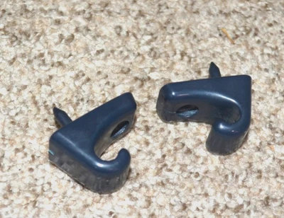 1985 1986 1987 1988 1989 TOYOTA MR2 SUNVISORS SUN VISOR CLIPS MOUNT BLUE PAIR Foto 1 de 4