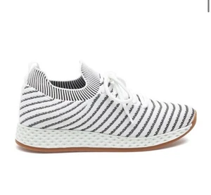OPY Black/White 2-Tone Knit URBAN SPORT by J/Slides Women’s Size 8M Athletic - Picture 1 of 6