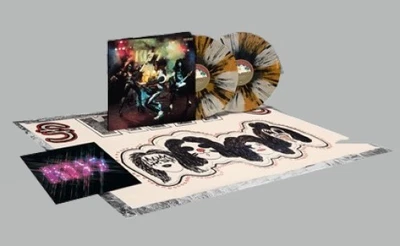 NEW  Kiss  ALIVE!  50th ( 1 of 3000 ) Deluxe GOLD Foil Jacket / BOOKLET & POSTER - Image 1 of 3