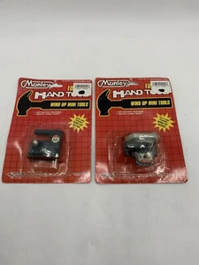 Vintage 1991 Manley Mini Wind Up Power Tools Toy Lot Of 2 New Old Stock #A4 - Picture 1 of 10