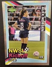 2023 Parkside NWSL Kickoff Silver Foil Alex Morgan /99 San Diego Wave