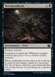 4 NECROSYNTHESIS ~mtg NM-M Innistrad: Midnight Hunt Unc x4 - Picture 1 of 1