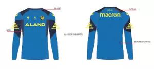 Parramatta Eels NRL 2024 Macron Players Long Sleeve Training Shirt Sizes S-5XL! - Picture 1 of 3