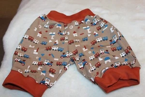 NEU * kurze Pumphose * Größe 98-.104 * Babyhose * Sommerhose * Shorts eisenbahn - Bild 1 von 2