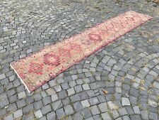 Bohemian rugs, Runner rug, Handmade, Turkish rug, Vintage, Wool | 2,2 x 11,9 ft