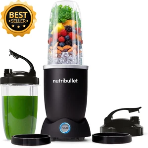 Blender Pro+ 1200W Matte Black High-Speed Personal Blender with 2 Cups & Lids - Picture 1 of 12