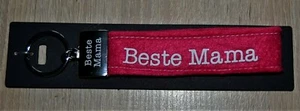 Depesche SCHLÜSSELANHÄNGER Filz, "BESTE MAMA", Neu - Picture 1 of 1