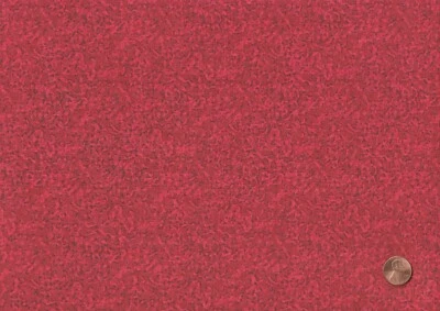 100% Quilting Cotton Fabric, RUBY RED, Little Bit Texture Blender Tonal, BTY - Image 1 of 2