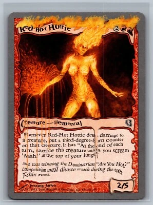 Magic The Gathering Unhinged Red-Hot Hottie #86/140 MTG TCG CCG - Image 1 of 2