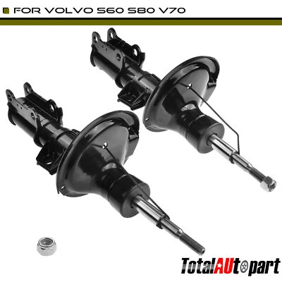 Amortiguador delantero y pasajero 2 piezas nuevo para Volvo S60 S80 V70 2001-2007 Foto 1 de 4