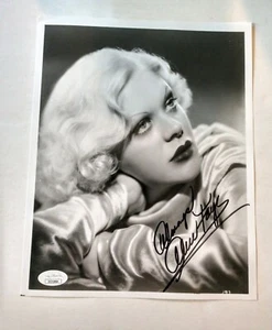 JSA AUTENTICATA ALICE FAYE FIRMATA 8"X 10" FOTO BELLA FIRMA - Foto 1 di 3