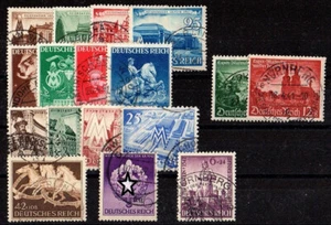 Impero tedesco, Michel n. 739-742, 748-749, 764-771, 815, 818-819 timbrato. - Foto 1 di 1