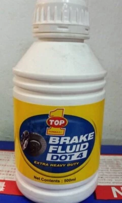 Top 1 Brake Fluid Dot 4 Extra Heavy Duty 500ml NEW - Image 1 of 4