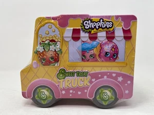 Cartera figura de juguete coleccionable Shopkins Sweet Treat camión almacenamiento de lata - Imagen 1 de 4