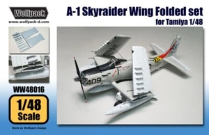 Wolfpack WW48016, A-1 Skyraider Wing Juego Plegable (para Tamiya 1/48), ESCALA 1/48 - Imagen 1 de 4