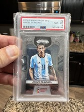 2018 Panini Prizm World Cup # 2 Angel DI MARIA PSA 8 Low Pop!🔥non Auto