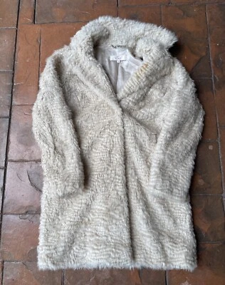 Eliza J Faux Fur Blazer Coat Outerwear Women’s Small - Image 1 of 4