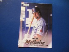 Pick From List: Mark McGwire Baseball Cards w/ Inserts