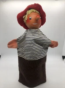 Handpuppen Vintage 60er Jahre Handarbeit - Bild 1 von 11