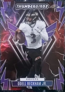 Odell Beckham Jr. 2023 Panini Phoenix Thunderbirds púrpura/99 #TB-OBJ Baltimore - Imagen 1 de 3